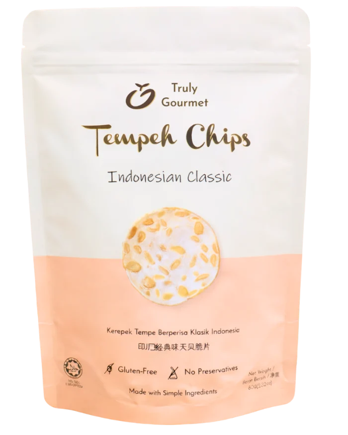 Indonesian Classic tempeh chips