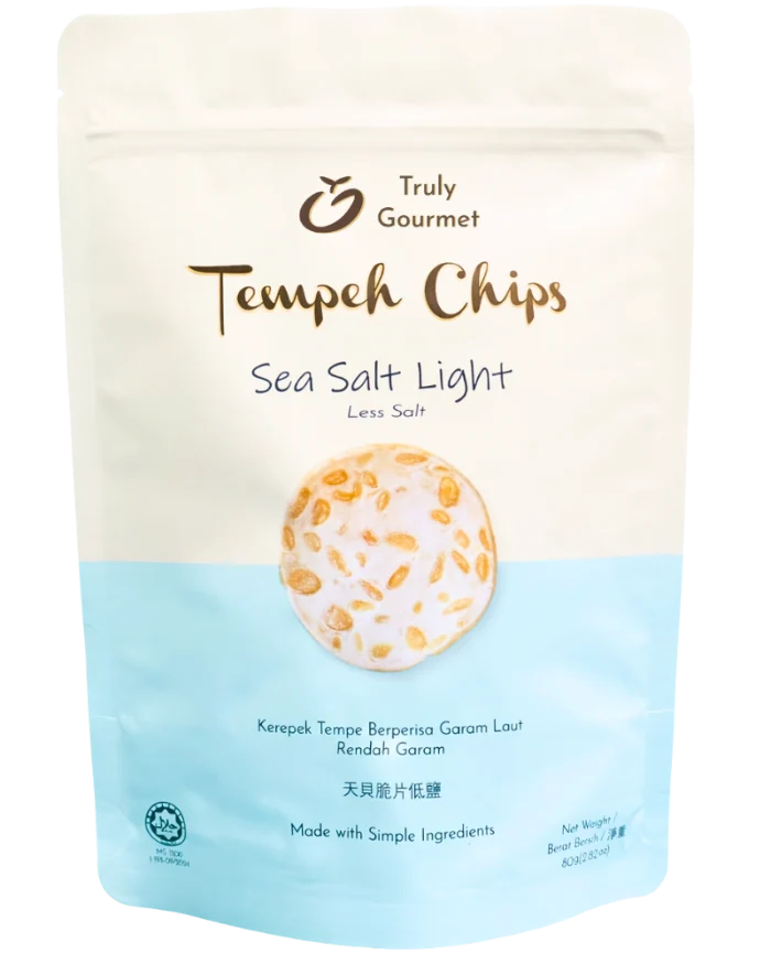 Sea Salt Light tempeh chips